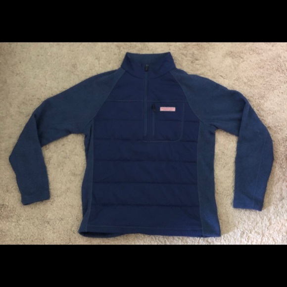 Vineyard Vines Men’s 1/4 Zip Fleece (SM) - Picture 1 of 5